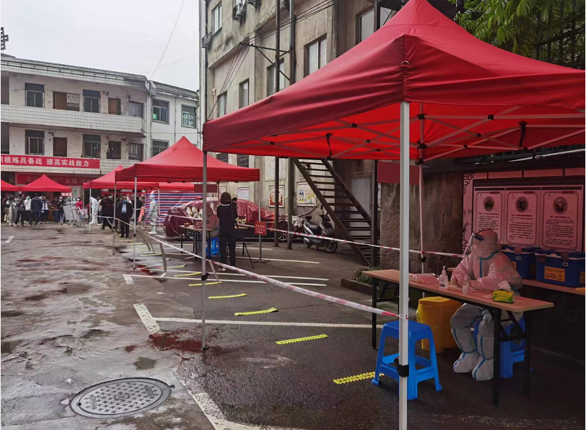 以演促防 以练筑防  ——丰润公司配合区疫指办、社区办开展疫情防控应急演练